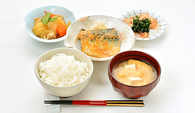 ヘルシーな食事